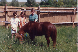 1995 Reitfest E. Lambert m. Enkelkinder 102LAG