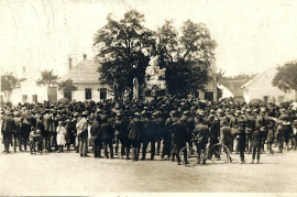 1925 Mai 17 Einweihung Zurndorf Kriegerdenkmal 127BA