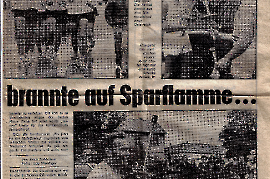 1972 Olympische Sommerspiele in München- Flamme in Zurndorf Kronen Zeitung 22.8.1972 143ZA