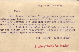 1914 Ferdinand Schury's Söhne 18R