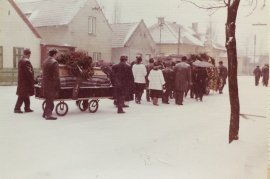 1970er Begräbnis A. Pamer 23SP