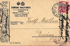 1918 Edmund Mauthner a 40R