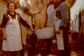 1975 Schweineschlachtung 418PMI