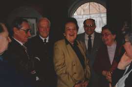 1993 Eröffnung der Ausstellung Hans Klenner 435GEZ