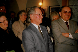 1993 Eröffnung der Ausstellung Hans Klenner, Mitte Dir. L. Purth, ?, 436GEZ