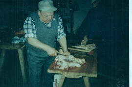 1995 Schweineschlachten  W. Macher, 43DÜF