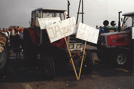 1997 Demo für die Autobahn A4 467GEZ