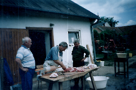 1999 Schweineschlachten  F. Dürr, W. Klebovitz J. Fanzler 49DÜF