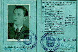 1951 Führerschein L.Nitschinger Seite2 92NH