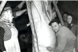 1965 Schweineschlachten 270 kg 112AM
