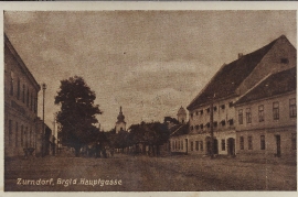 1938 25 Zurndorf Ansichtskarte