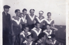 1950er ASV Zurndorf vorne l. Kaipla Pamer 18BECK