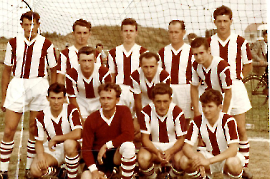 1960er G. Pflamitzer, M. Hauptmann, K. Kuhne, H. Schneemayer, F. Schweigl, F. Dürr, H. Schicker, K. Weiss, v. G. Sochr, K. Ludway, M. Lambert, M. Pamer ASV Zurndorf 23HM