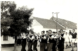 1960er ASV Zurndorf Sportfest Golser Musikanten g.l. H. Allacher 18HM