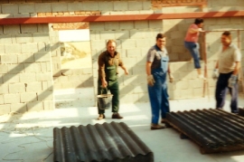 1986 196P ASV Zurndorf Bau der neuen