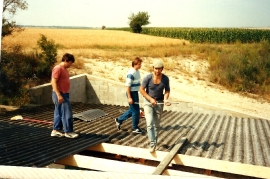 1986 199P ASV Zurndorf Bau der neuen