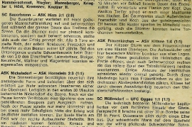 1968 ASV Zurndorf  2.Liga Nord BGLD Volksblatt 13.4.1968 91NH