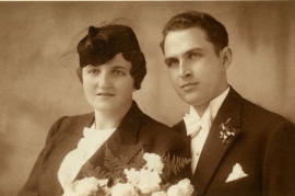 1936 Anny Popp and Willy Edinger 28 Oct 1936 Bratislava 12HW