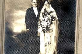 1928er Hochzeit Fam. Lentsch in Amerika 260B