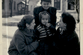 Haydngasse mit Brunnen einst