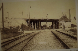 1947 6 Brückenbau über die Bahnstrecke 1947-50