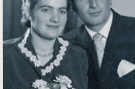 1960er Hochzeitsfoto E. G. Lambert 248PM