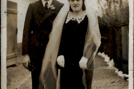 1940er Hochzeitsbild Andreas, Josefine  Sonnleitner 4MIA