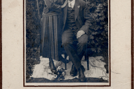 1921 Hochzeit Karoline und Matthias Schreiner 57SL