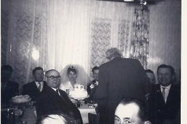 1960er Hochzeit I. A. Ebner L. Nitschinger, J. Beck 8RM