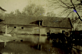 1950er Hochwasser in der Götz Mühle 333PM