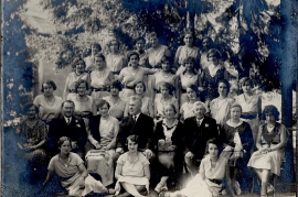 1910er Schulklasse ohne Namen 201PM