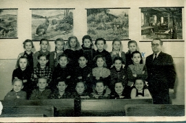 1952 3. Schulklasse Jahrgang 1943 Lehrer H. Siebenstich 14RW