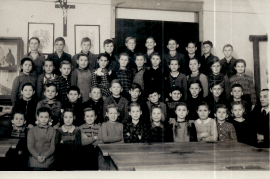 1951 4. Klasse Volksschule Lehrer Tuschl? 26SCHM
