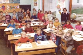 1976 4. Volkssch. Jahrg. 67-68 Lehrerin CH. Stöber 2MI
