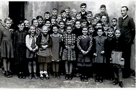 1953 4. Klasse Volksschule Jahrgang 1943 Lehrerer Tuschl 3FIA