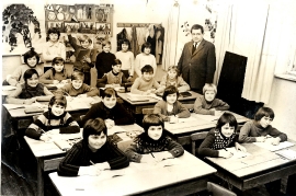 1960er Schulklasse Lehrer J. Graf 3W