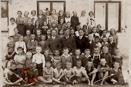 1928 Schulbild Jahrgang 1921 78ZA