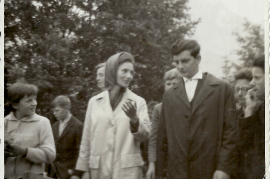 1964  Ausflug nach Obertraun Hauptschule Lehrer R. Gottschlich, E. Lidy 71DW