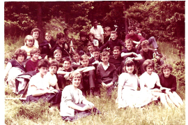 1965 Schulausflug Jahrgang 1950/51 4. Klasse Hauptschule 74A