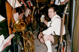 1988 Leithatal Buam letztes Fest beim SC Gattendorf E. Dürr, M. Glück, 4LB