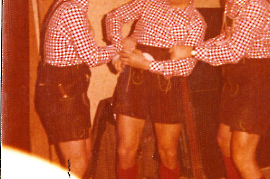 1970er Leithatal Buam Stefan Reiter, Paul Unger, Werner Dürr 36UP