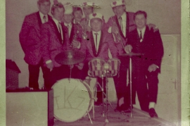 1972 Leithatal Buam v.l. P. Unger, E. Metzl, K. Meidlinger, A. Meidlinger, E. Dürr, W. Dürr, J. Sochr, M. Maur 56DW