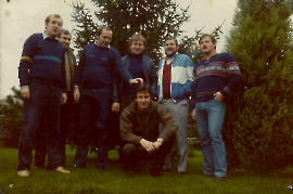 1984 Leithatal Buam, E. Dürr, J. Sochr, W. Dürr, St. Reiter, P. Unger, R. Pingitzer, N. Wendelin,  57LB