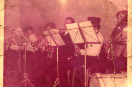 1967 Leithatal Buam 28.2.1967 Maskenball Zurndorf 1. Auftritt