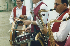 1988 Leithatal Buam 28.5.1988 Simonich Johann Hochzeit Parndorf