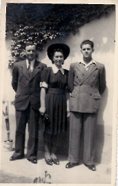 1946 Paul, Elisabeth, Alfred Heimkehr 70ME