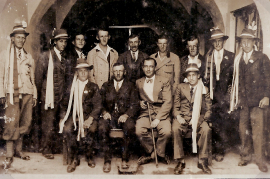 1935 Jahrgang 1915 J. Ranitsch, M. Steiner, F. Frank, P. Haas, A. Dürr, Hr. Meixner, J. Göbl, Hr. Stettner, F. Milleschitz, J. Metzl, M. Unger, 148AH