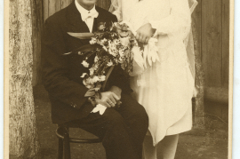 1936 Johann Rauscher, Franci Rauscher Hochzeit 36HW