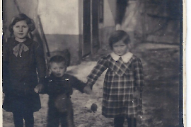 1930er Anna (Antschi Tante), Paul, Frieda Rechnitzer 89DW