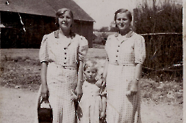 1930er K. Schmidt, Eva Pamer (Müller), H. Schmidt 99ZA
